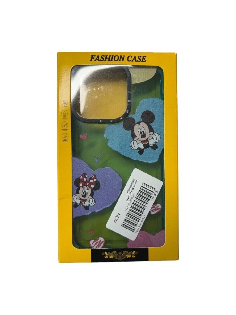 Jowhep iPhone 14 PRO Fashion Case~Cute Cartoon Character Mouse Back Case L2 01 - Picture 6 of 6